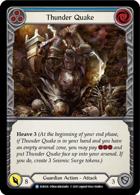【EN】[Guardian] Thunder Quake (青)「R」〔EVR026〕
