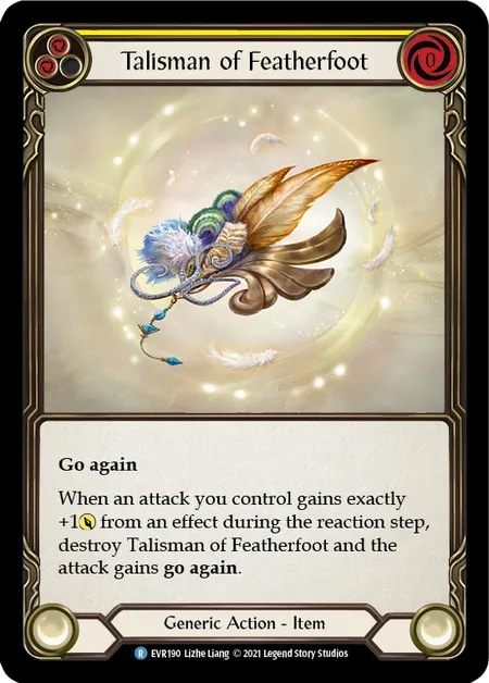 【EN】[Generic] Talisman of Featherfoot 「R」〔EVR190〕