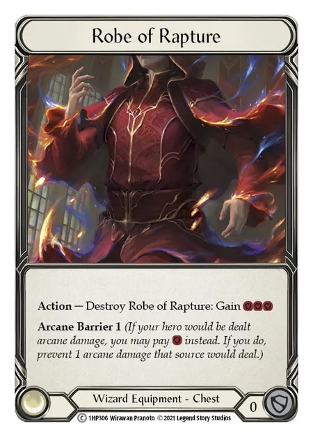 【EN】[Wizard] Robe of Rapture 「C」〔1HP306〕