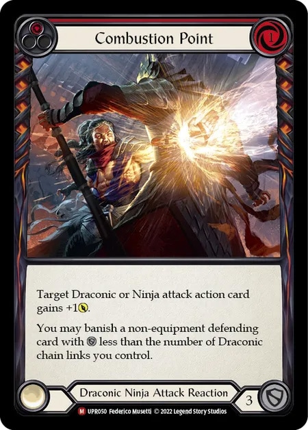 【EN】[Draconic Ninja] Combustion Point 「M」〔UPR050〕