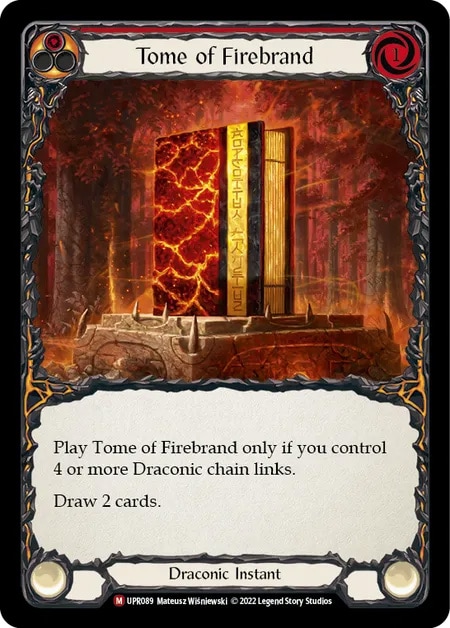 【EN】[Draconic] Tome of Firebrand 「M」〔UPR089〕