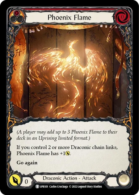 EN】[Draconic] Phoenix Flame 「T」〔UPR101〕 | Draconic | FaB通販