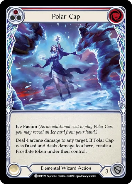 【EN】[Elemental Wizard] Polar Cap (赤)「C」〔UPR122〕