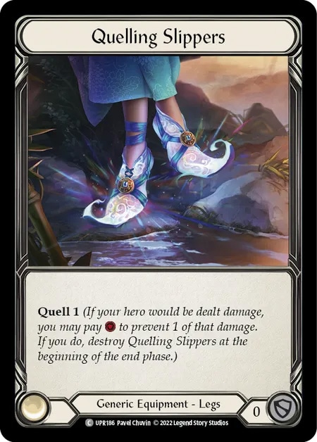 【EN】《Rainbow Foil》[Generic] Quelling Slippers 「C」〔UPR186〕