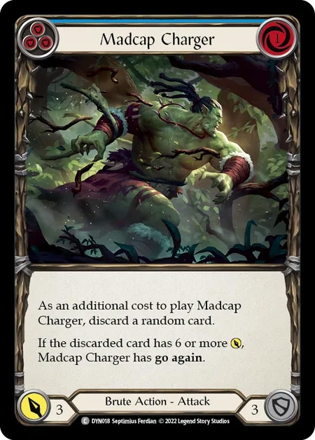 【EN】[Brute] Madcap Charger (青)「C」〔DYN018〕
