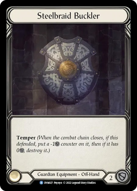 【EN】[Guardian] Steelbraid Buckler 「R」〔DYN027〕
