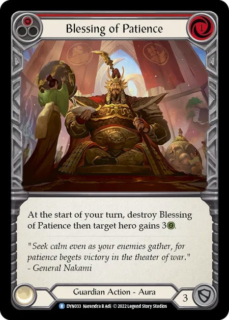 【EN】[Guardian] Blessing of Patience (赤)「R」〔DYN033〕