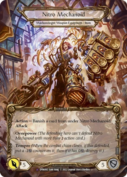 高速配送 EN】《Cold Foil》[Mechanologist] Construct Nitro Mechanoid その他