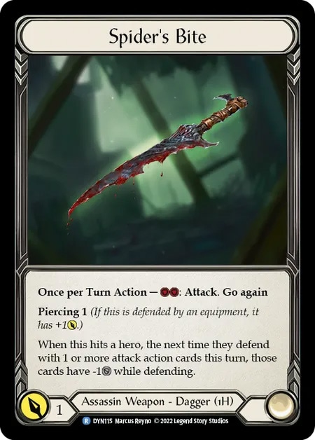 【EN】[Assassin] Spider's Bite 「R」〔DYN115〕