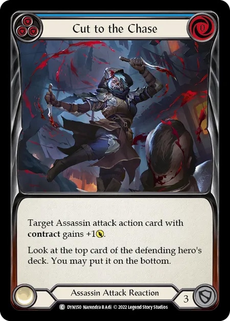 【EN】[Assassin] Cut to the Chase (青)「C」〔DYN150〕