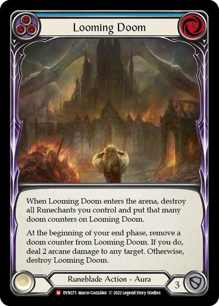 【EN】[Runeblade] Looming Doom 「M」〔DYN175〕