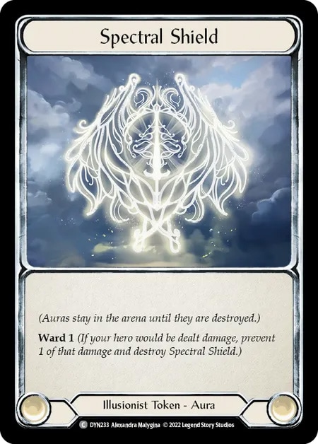 【EN】[Illusionist] Spectral Shield 「C」〔DYN233〕