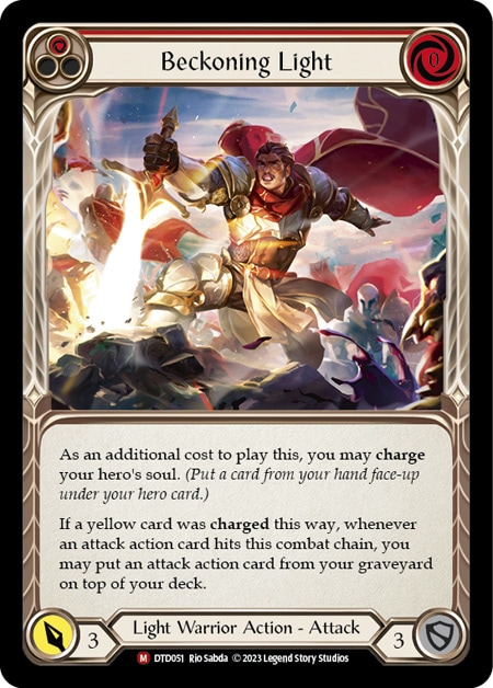 【EN】[Light Warrior] Beckoning Light 「M」〔DTD051〕
