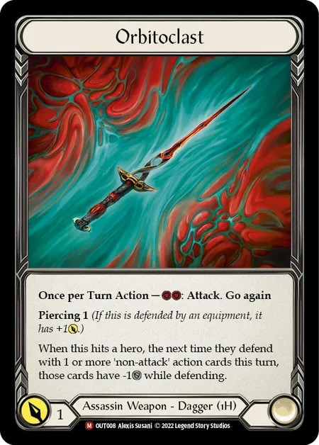 FaB kunai of retribution CF 2枚　cold foil Kunai of Retribution - Weapon Alter - Proxies - Flesh and