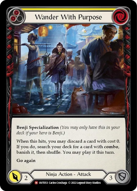 【EN】[Ninja] Wander With Purpose 「M」〔OUT053〕