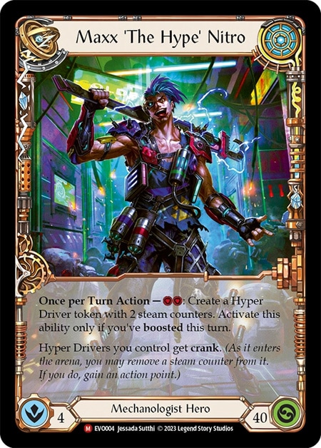 その他 Maxx 'The Hype' Nitro Marvel EN】[Mechanologist] Maxx 'The Hype' Nitro 「M」〔EVO004