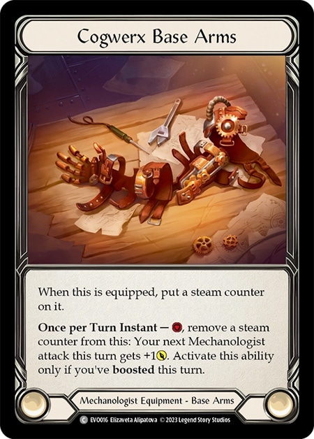 【EN】[Mechanologist] Cogwerx Base Arms 「C」〔EVO016〕