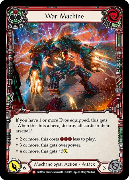 【EN】[Mechanologist] War Machine 「M」〔EVO056〕