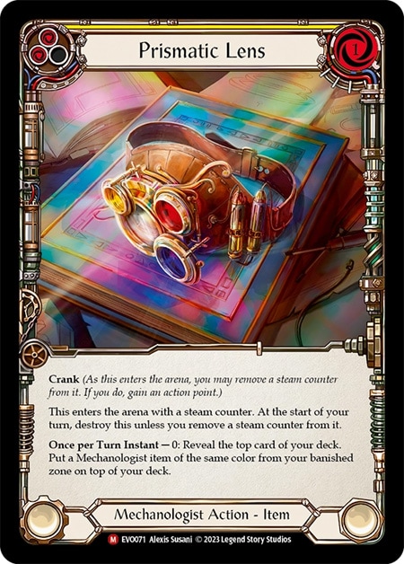 【EN】[Mechanologist] Prismatic Lens 「M」〔EVO071〕