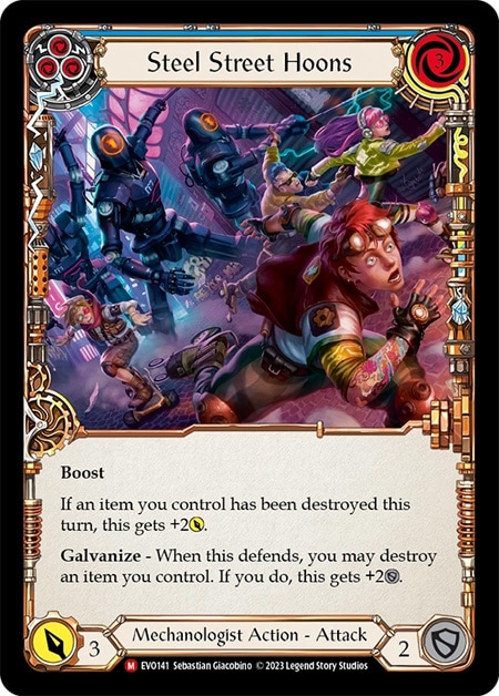 【EN】[Mechanologist] Steel Street Hoons 「M」〔EVO141〕