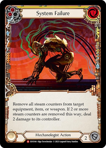【EN】《Rainbow Foil》[Mechanologist] System Failure 「M」〔EVO144〕
