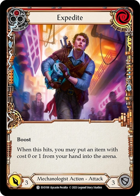 【EN】[Mechanologist] Expedite (赤)「C」〔EVO198〕