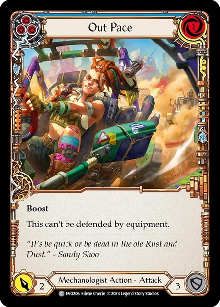 【EN】[Mechanologist] Out Pace (青)「C」〔EVO206〕