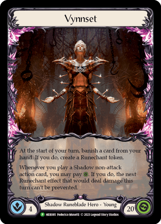 FLESH AND BLOOD VYNNSET COLD FOIL PROMO! HER085! DUSK TIL