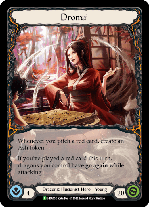 EN】《Cold Foil》[Draconic Illusionist] Dromai (ヒーロー)「P