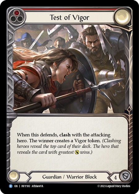 EN】《Rainbow Foil》[Guardian / Warrior] Test of Vigor/活力の試練