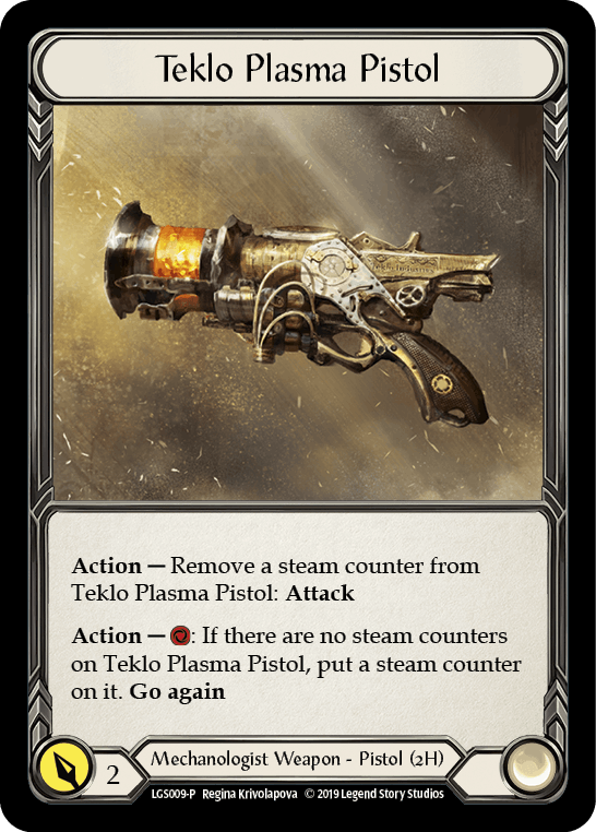 【EN】《Cold Foil》[Mechanologist] Teklo Plasma Pistol (武器)「P」〔LGS009〕