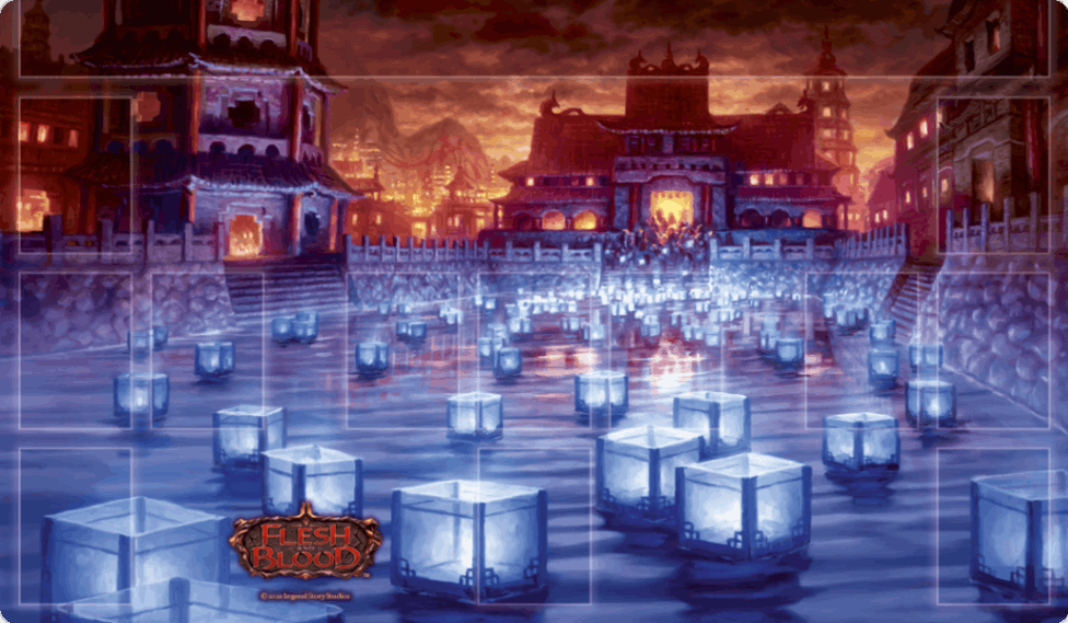 「Water Glow Lanterns」プレイマット
