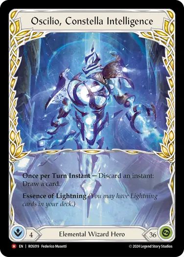 EN】[Elemental Wizard] Oscilio, Constella Intelligence/星々の知性