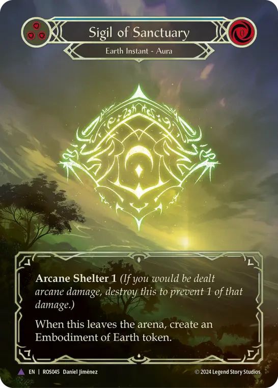 光輝の印/Sigil of Brilliance Marvel fab Sigil of Brilliance - Marvel - Rosetta - Flesh & Blood TCG