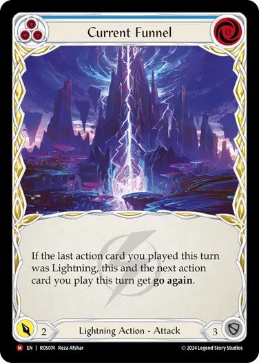 EN】[Lightning] Current Funnel/電流の結集 (青)「M」〔ROS074