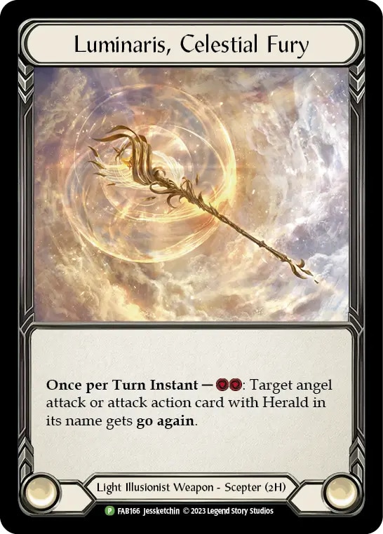 【FaB】Luminaris 英語版 Rainbow Foil CON001 EN】《Rainbow Foil》[Light Illusionist] Luminaris, Celestial Fury