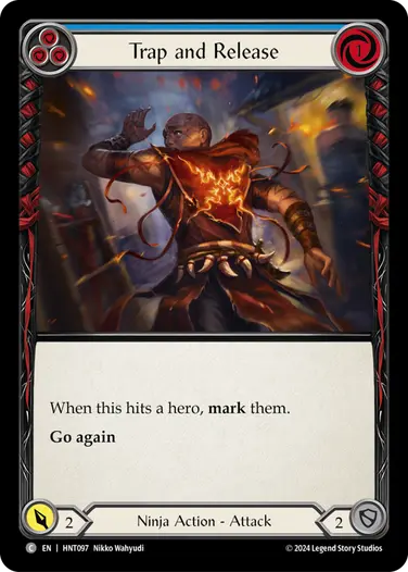 EN】[Ninja] Trap and Release/捕獲と解放 (青)「C」〔HNT097〕 | The