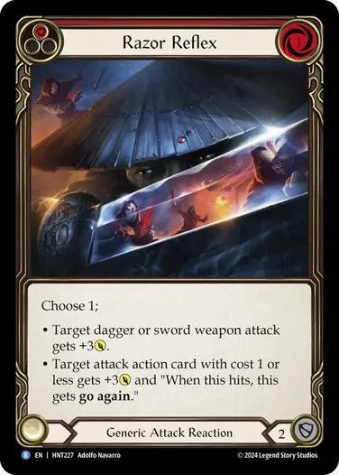 【EN】[Generic] Razor Reflex/刃閃の反射 (赤)「R」〔HNT227〕