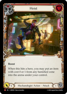 【EN】[Mechanologist] Heist/強奪 (赤)「M」〔AMX010〕