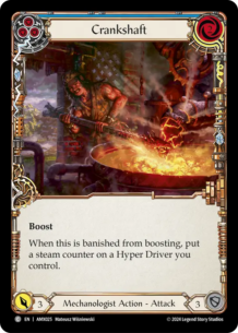 【EN】[Mechanologist] Crankshaft/クランクシャフト (青)「C」〔AMX025〕