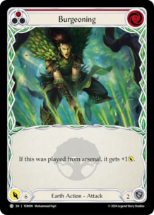 【EN】[Earth] Burgeoning/急成長 (赤)「C」〔TER009〕