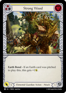【EN】[Elemental Guardian] Strong Wood/強い木 (黄)「C」〔TER016〕