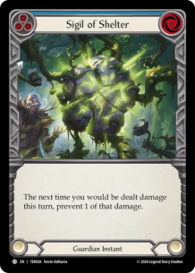 【EN】[Guardian] Sigil of Shelter/保護の印 (青)「C」〔TER026〕