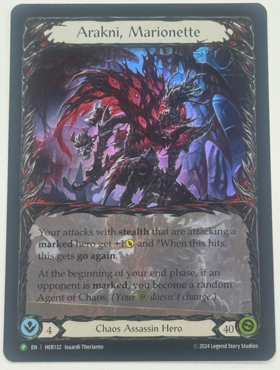 ひが　flesh and blood 傀儡•アラクニ TCG専門店 蓮屋 MtG & FaB & GA / 【EN】[Chaos Assassin] 傀儡