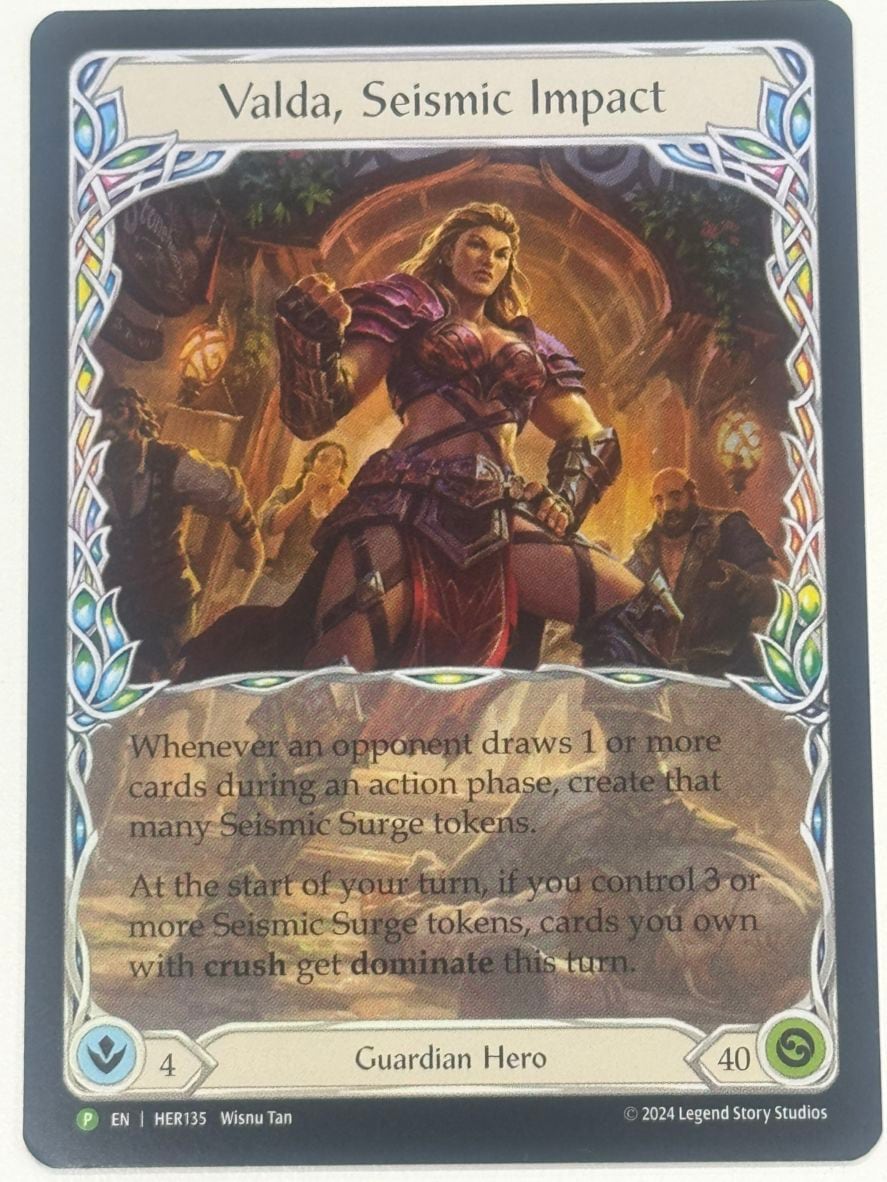 【即購入・無言可】ヴァラハイの誓約［L］RF【fab】 JP】《Rainbow Foil》[竜系] 忠誠の誓い/Oath of Loyalty (赤