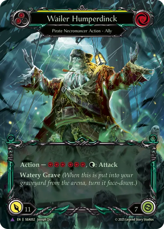 EN】High Seas,Fabled & Legendary & Marvel,Pirate Necromancer