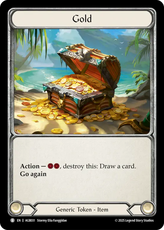 【EN】[Generic] Gold/金貨 (トークン)「B」〔AGB031〕