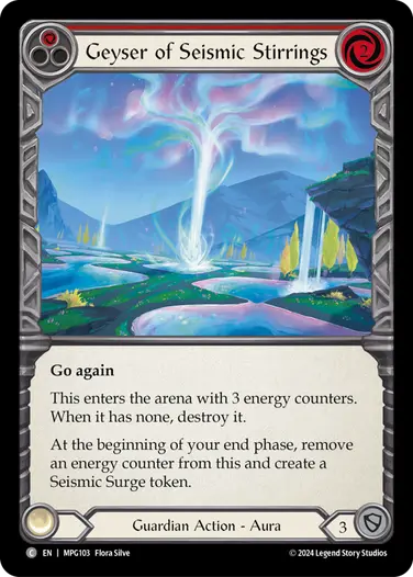 EN】《Rainbow Foil》[Guardian] Geyser of Seismic Stirrings/地殻乱