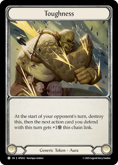 EN】[Generic] Toughness/不屈 (トークン)「B」〔APS032