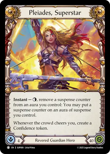 ENスーパースター、プレアデス/Pleiades, Superstar EN】[Revered Guardian] Pleiades, Superstar/スーパースター